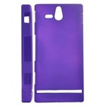 Plast Cover til Xperia U - Simplicity (Lilla)